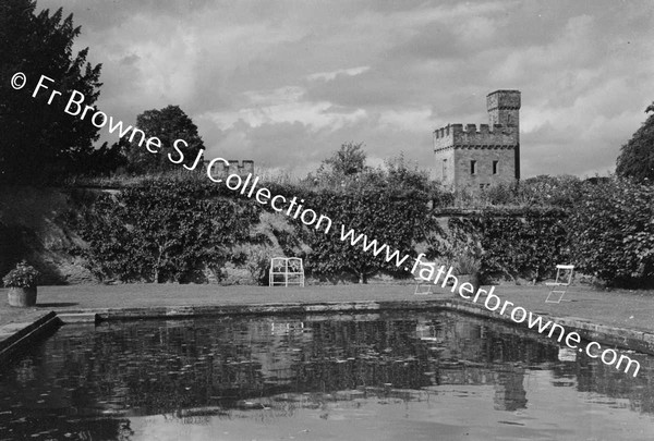 LISMORE CASTLE  THE SWIMMING POOL